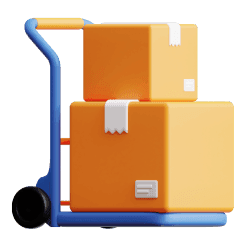 Ship to customer icon